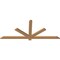 Ekena Millwork Kennewick Timber Gable Bracket, Western Red Cedar, 72"W x 30"H x 1 1/2"D x 3 1/2"F, 10/12 Pitch GBW072X30X0204KEN00SWR - alternate 2
